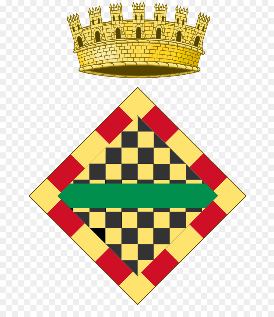 Conesa, Tarragona, Stemmi e bandiere di Conca de Barberà Barbens Regione Tarrega - Scudo della Pla d'Urgell