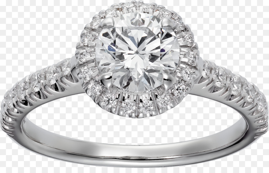 Solitario Cartier anello di Fidanzamento con Brillante - anello
