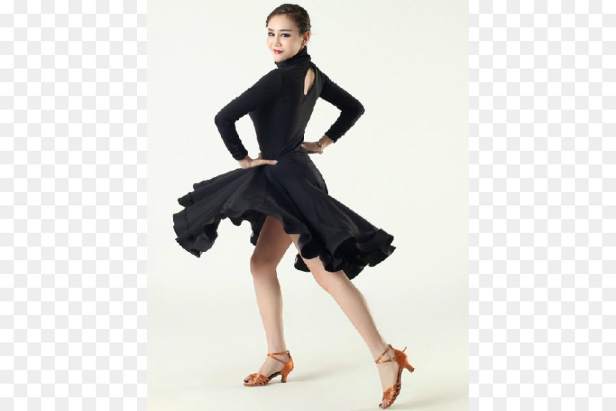 Kleine schwarze Kleid, Taille Tanz Schulter - Tanz Kleid