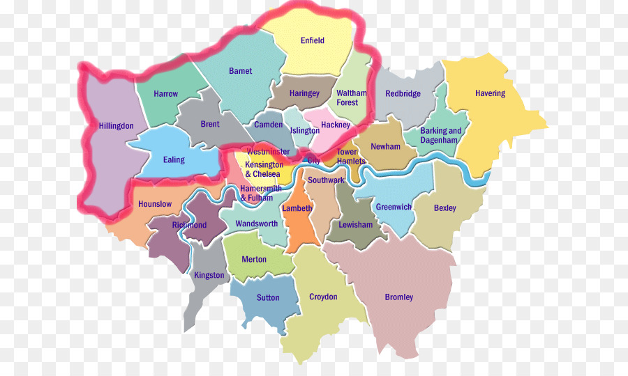 Google Maps borough Rotherhithe della Metropolitana di Londra - mappa