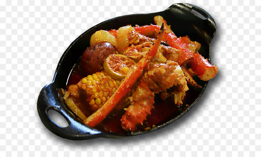 The Boiling Crab Cajun-Küche-Food-Restaurant - Venusmuscheln, Austern, Miesmuscheln und Jakobsmuscheln