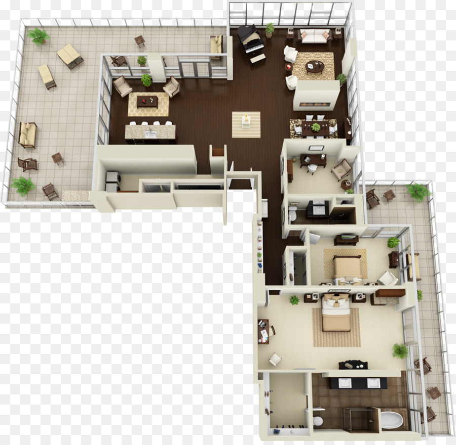 3D kế hoạch sàn Nhà - Kế hoạch sàn 3D