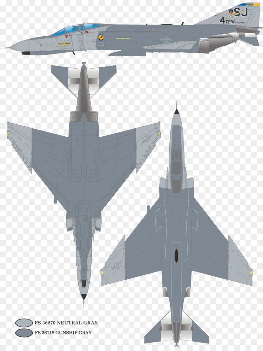 McDonnell Douglas F-4 Phantom II General Dynamics F-16 Fighting Falcon Flugzeug Jagdflugzeug - Flugzeug