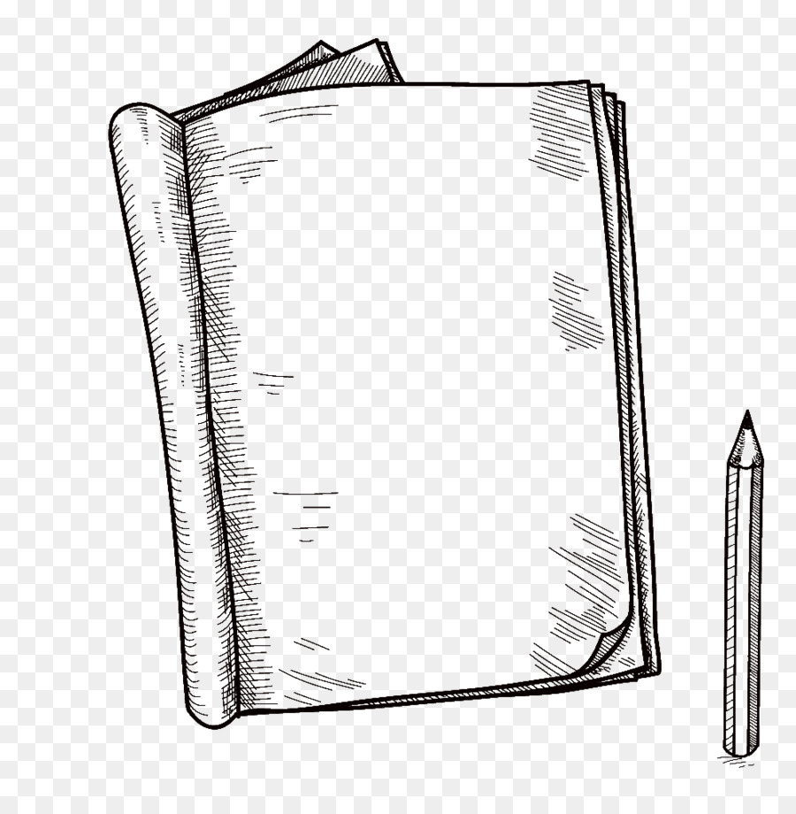 Zeichnung: Eine Skizze und Lehrbuch Notebook-Skizze - Notebook