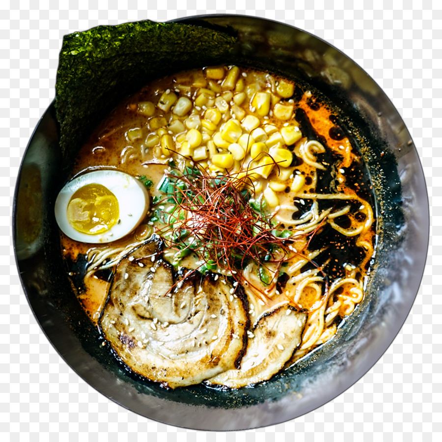 Ramen Okawari Poke Cibo cucina Vegetariana - l'olio di zenzero
