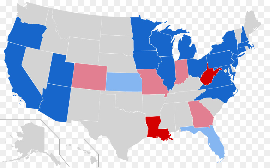 USA-Senat-Wahlen, 2018 Weltkarte - Vereinigte Staaten