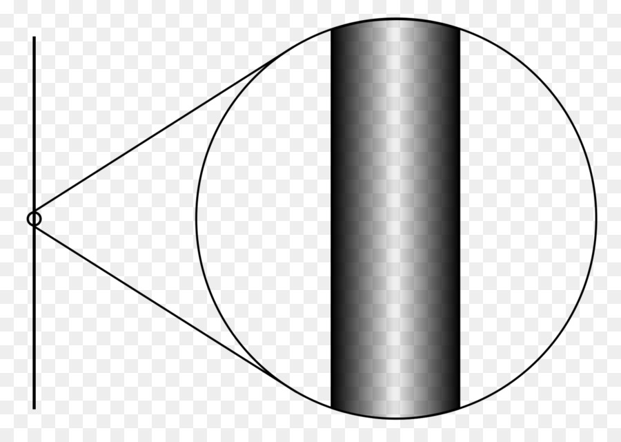 Uno spazio dimensionale Linea teoria delle stringhe - linea