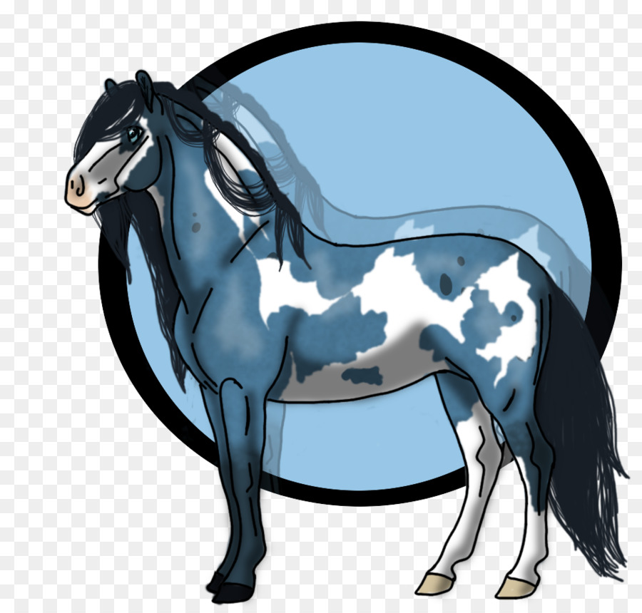 Mane Mustang Stallone Sfogo Pony - mustang