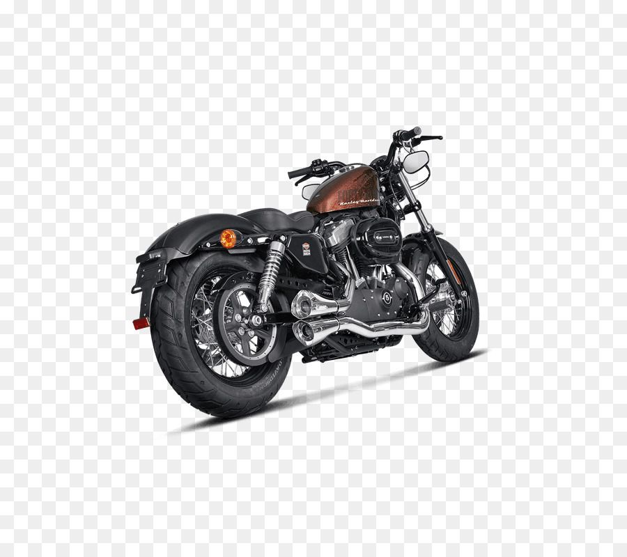 Auspuffanlage Motorrad Zubehör Akrapovič Harley Davidson Sportster - Motorrad