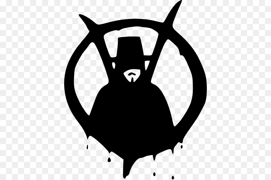 V per Vendetta maschera di Guy Fawkes - V per Vendetta