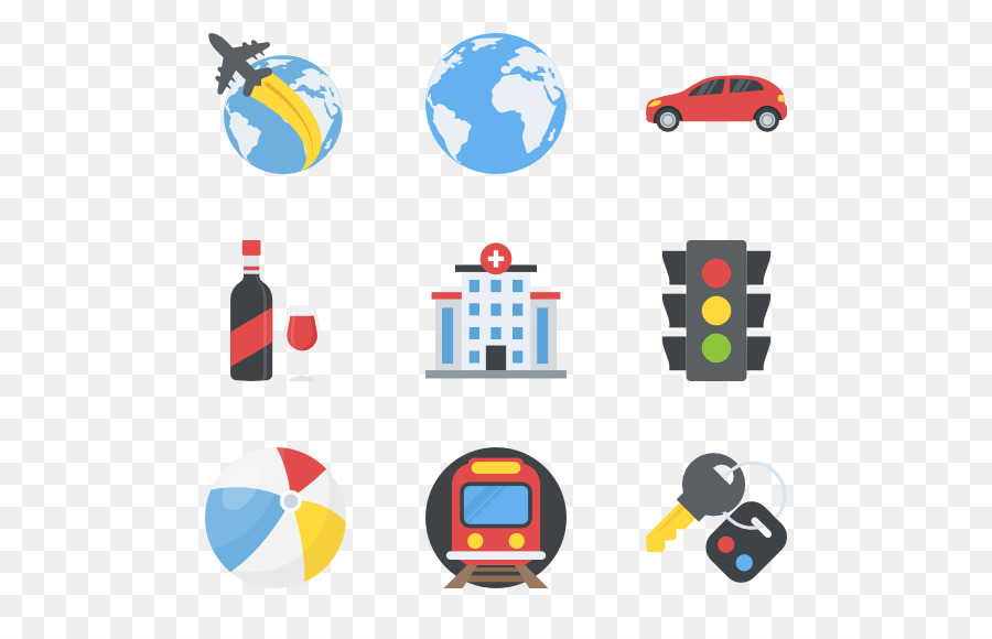 Icone del Computer di Viaggio Clip art - pacchetto di viaggio