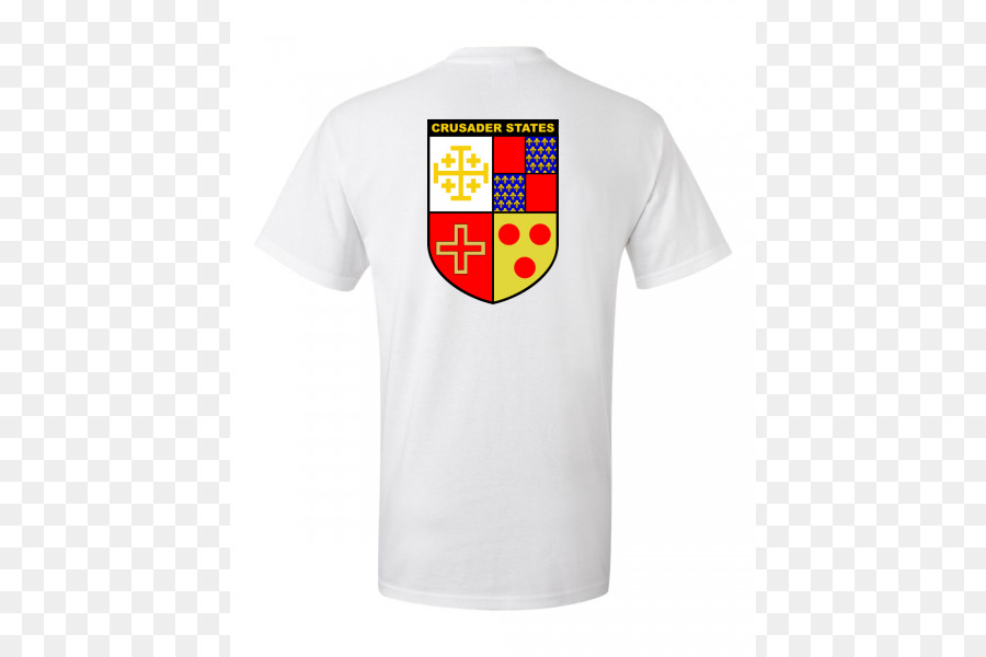 T-shirt Kreuzfahrerstaaten Kreuzzüge Mittelalter Wappen - T Shirt