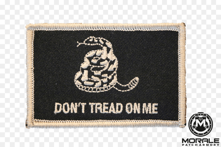 Gadsden bandiera serpente a sonagli Bandiera degli Stati Uniti Morale patch - orientale crotalo