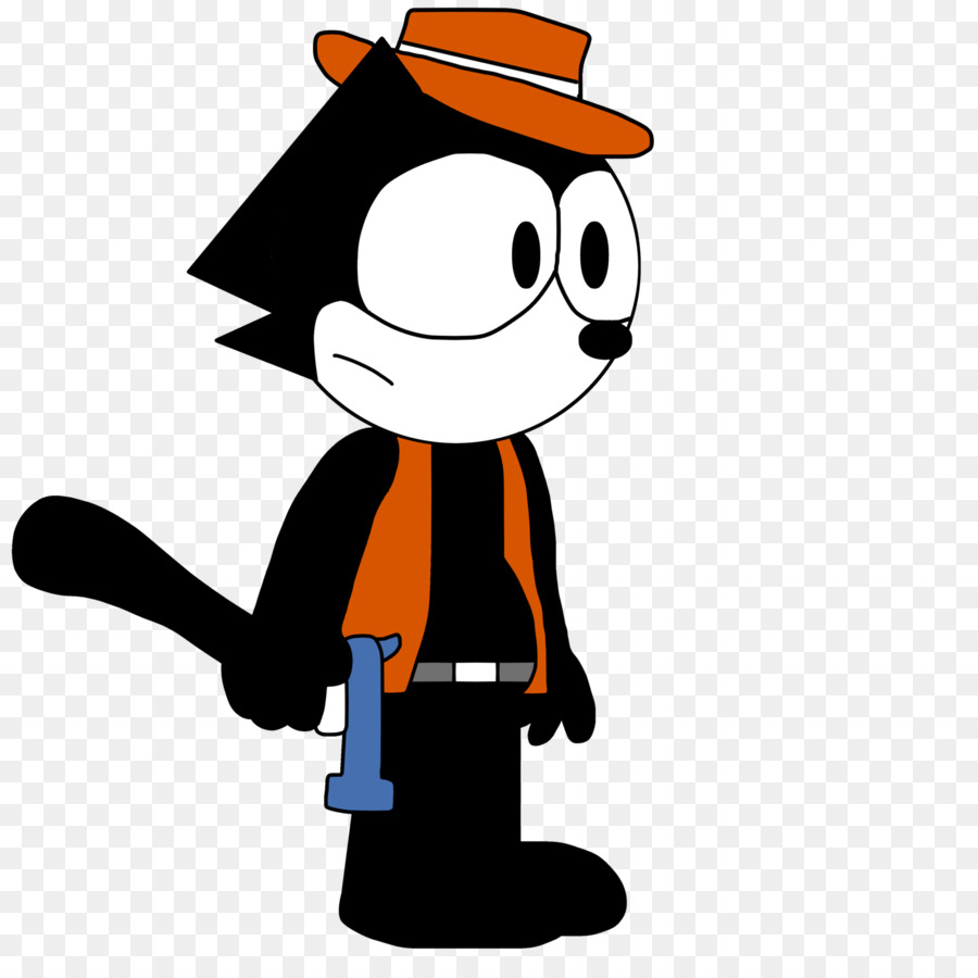 Felix die Katze-Zeichnung Cartoon Charakter - Katze
