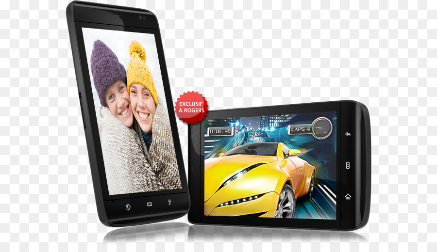 Smartphone-Funktion, Telefon-Multimedia-Display-Gerät-Display-Werbung - Smartphone
