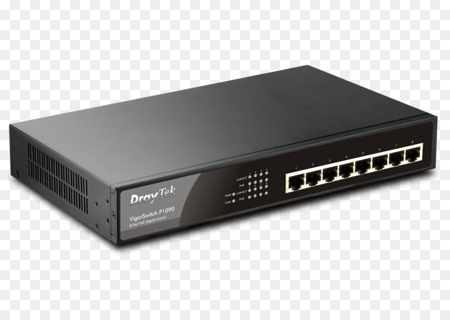 Switch di rete Power over Ethernet Router, Ethernet di Gigabit di DrayTek - l'aggregazione di link