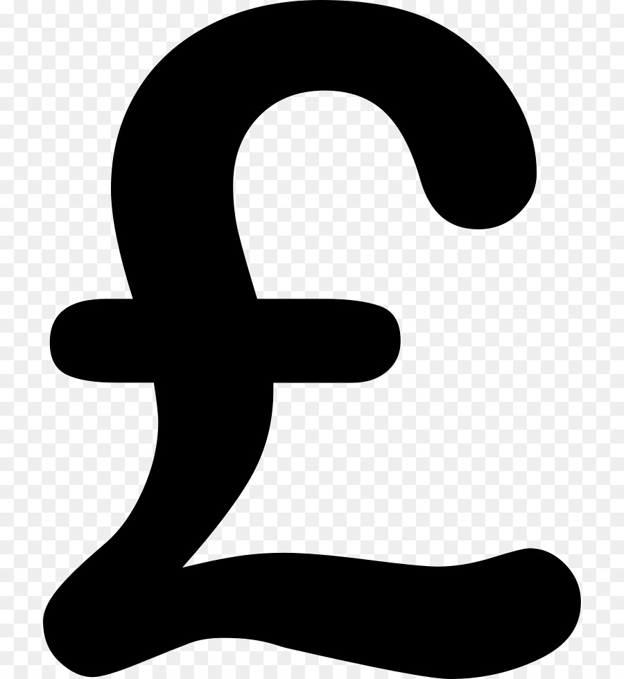 Pfund Zeichen Pfund sterling Währung, symbol, Geld - Münze