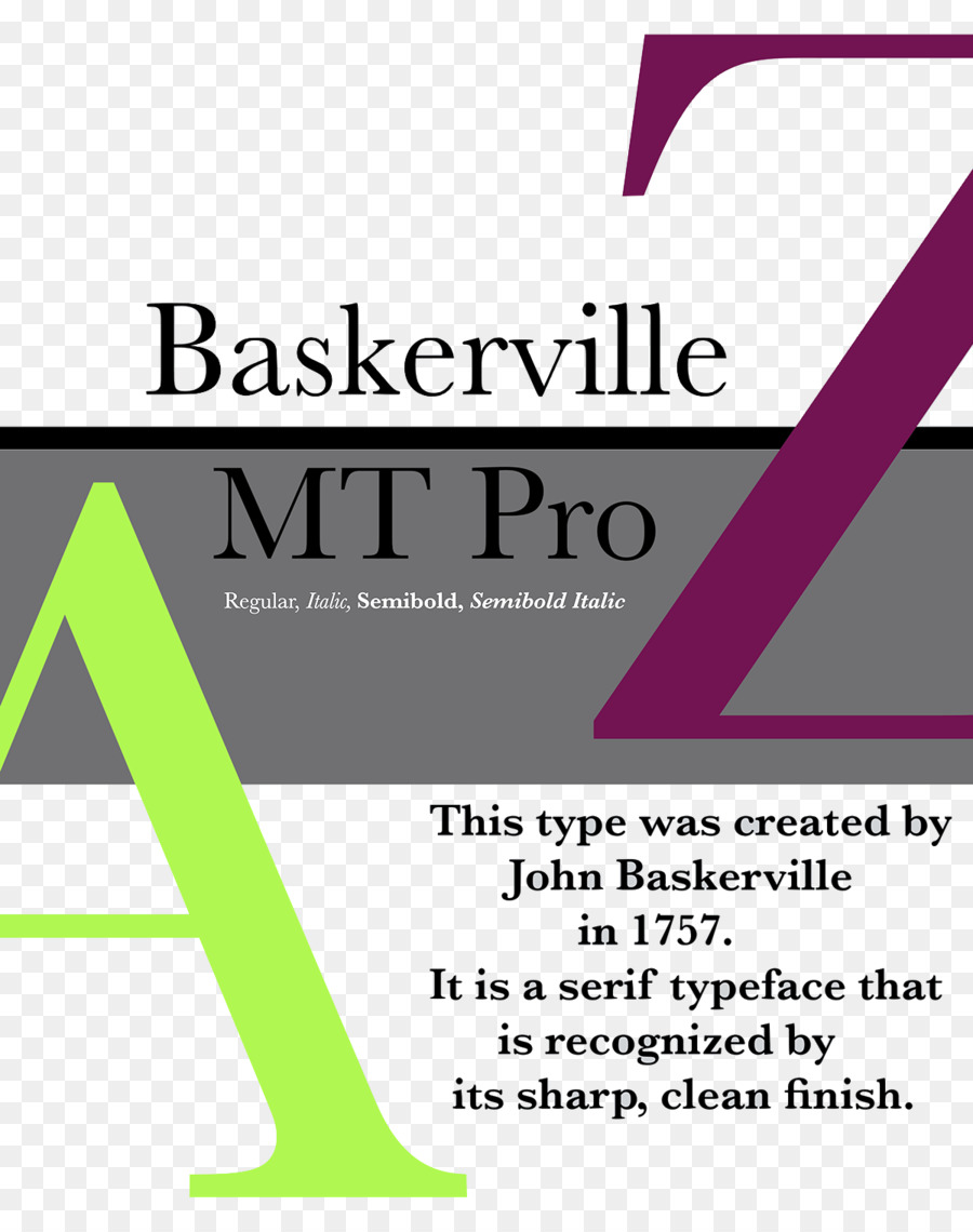 Baskerville Carattere Serif Tipo di designer Font - John Baskerville