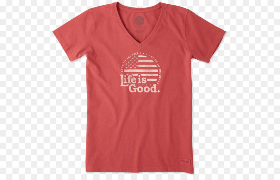 T-shirt Life is Good Company Hoodie Ärmel - T Shirt
