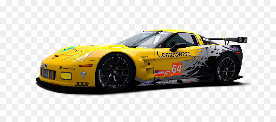 Sport car racing Chevrolet Corvette ZR1 (C6) Sport prototipo - auto