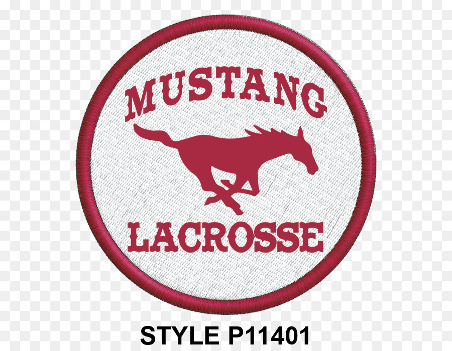 La Southern Methodist University SMU Mustangs calcio Etichetta Logo Adesivo - Patch ricamato