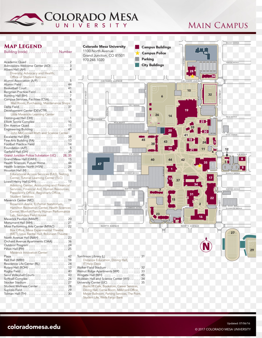 Campus dell'Università di Carnegie Mellon, Colorado Mesa University - colorado mesa university