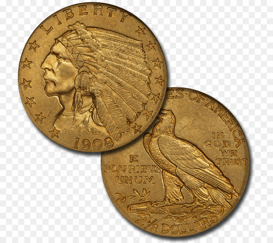 Goldmünze Gold Münze Medaille Bronze - uncirculated Münze