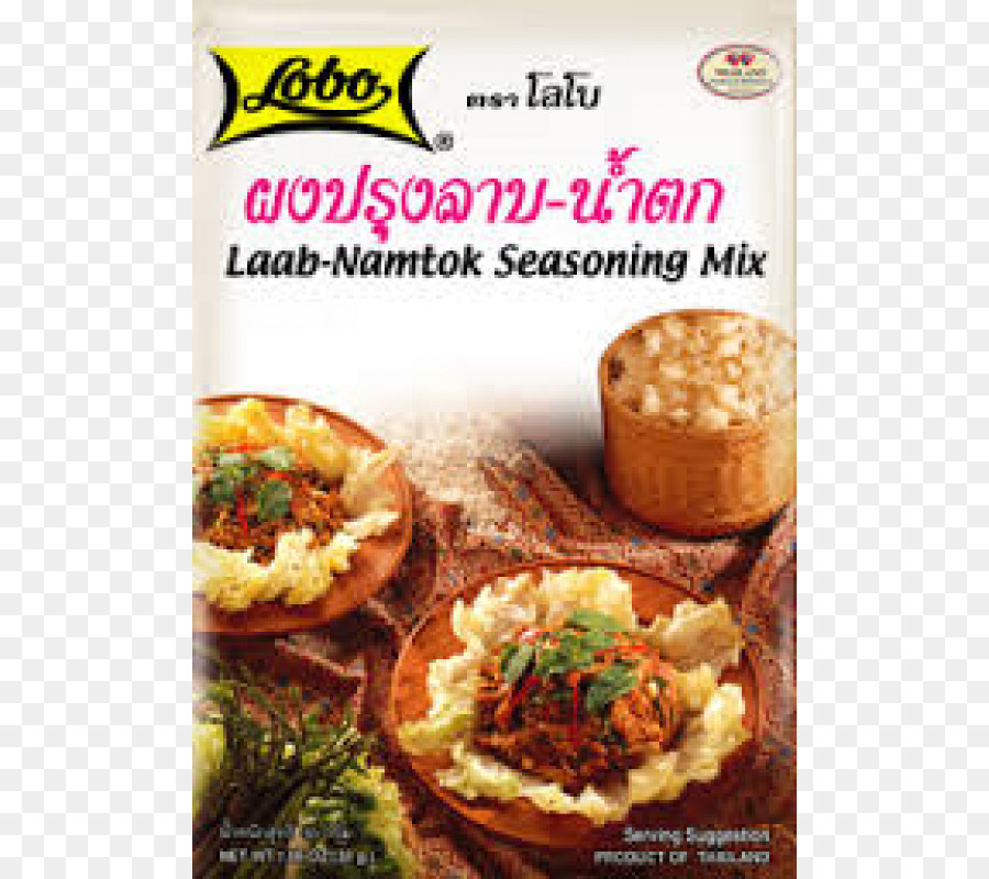 Nam tok Larb cucina Thailandese Thai curry Massaman curry - mix di spezie