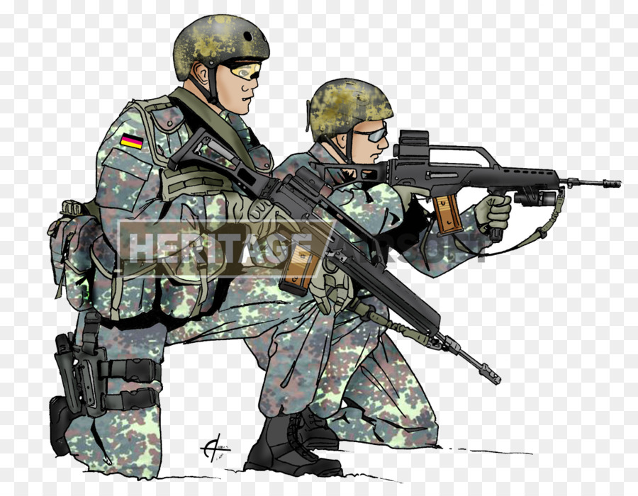Lính bộ Binh Quân phục - người lính