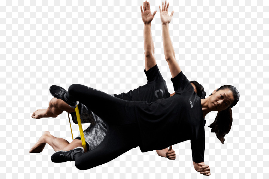 Daumen Pilates-Schulter-Körper-Knie - körperliche Stärke