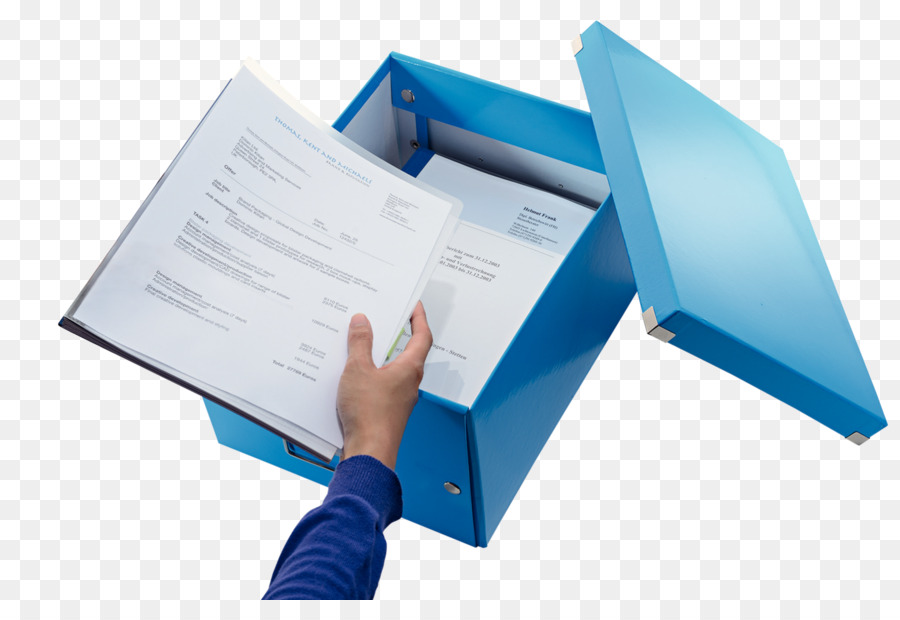 Box-Standard-Papier-Größe-Metall-Dokument - Box