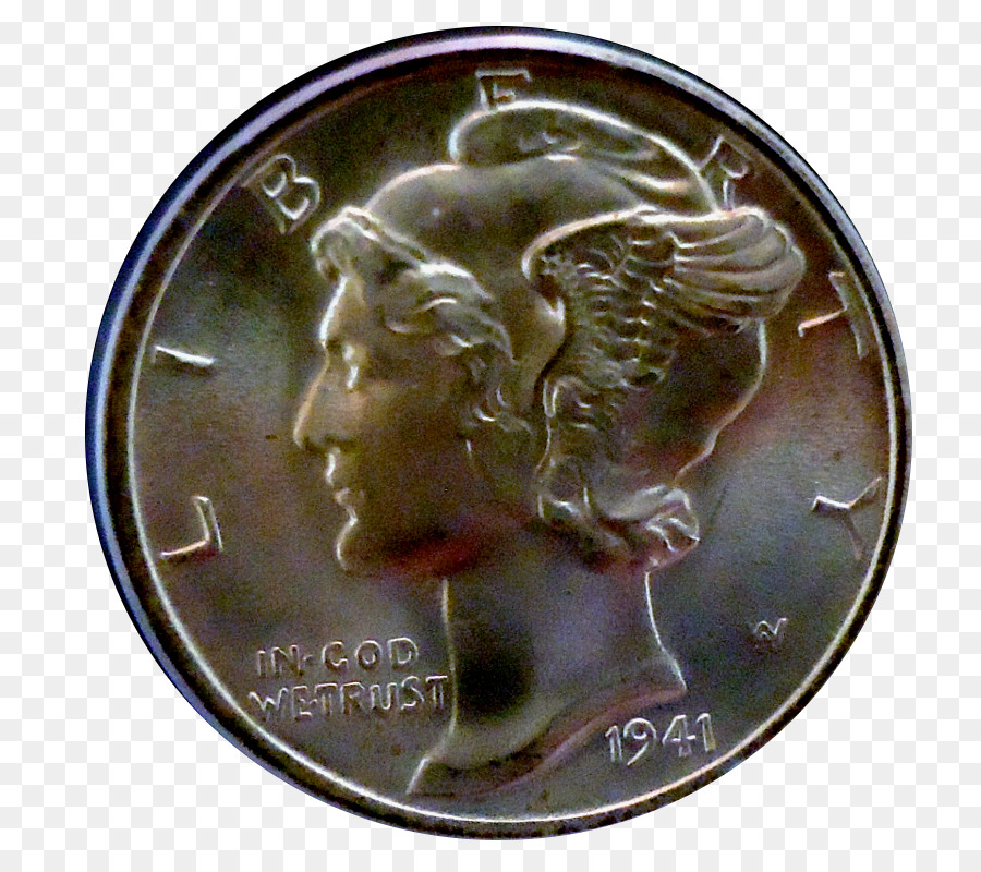 Münze Medaille - Walking Liberty Half Dollar