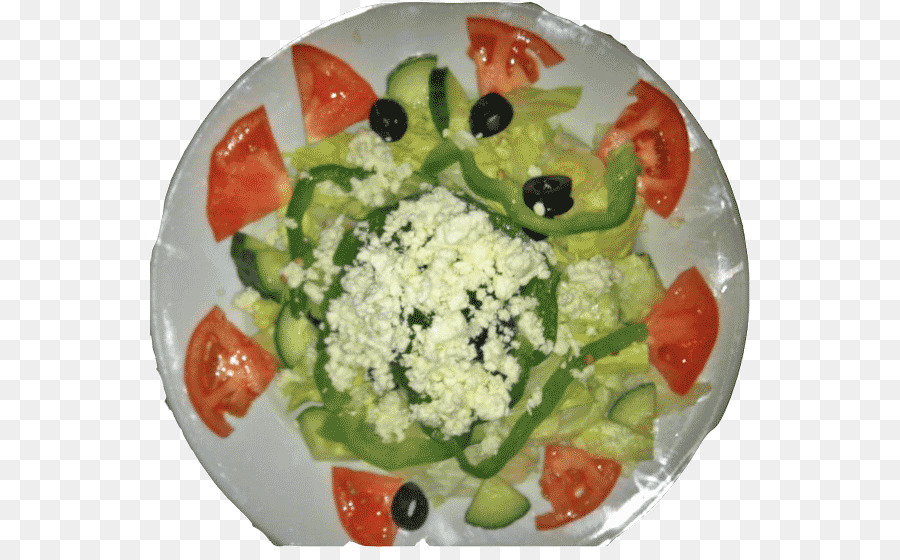 Salad hy lạp phô mai Salad sườn nướng pho mát ẩm thực hy lạp - hy lạp salad