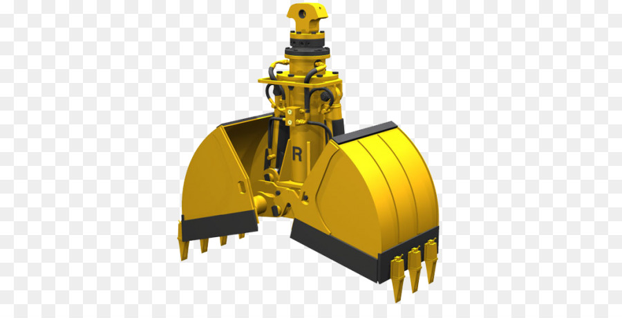 Afferrare Bulldozer Idraulica Escavatore A Benna - Il maneggio del materiale