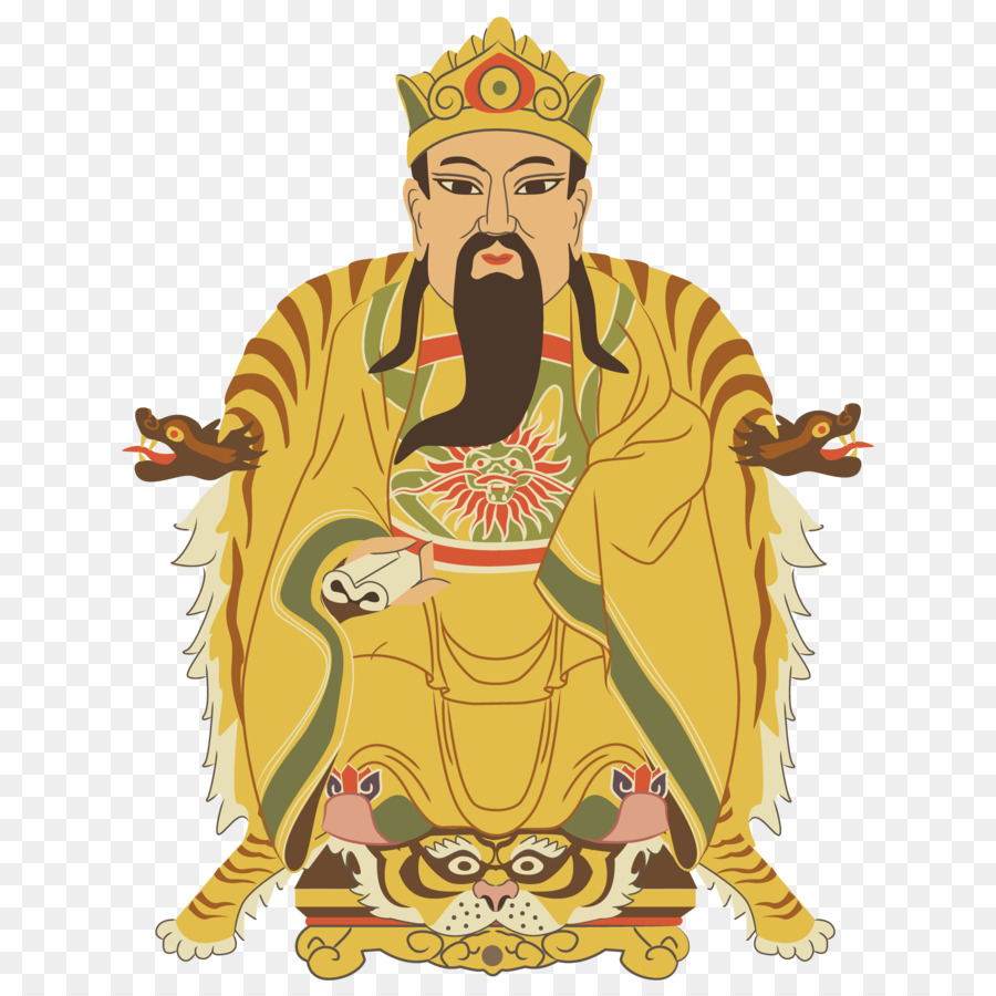 Baosheng Dadi Cina Divinità Della Religione Tre Pure Quelli - Cina