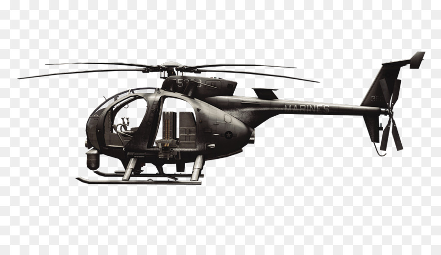 Cánh quạt máy bay trực thăng Chiến 4 MD trực Thăng MH-6 con Chim Nhỏ Boeing AH-6 - Máy bay trực thăng