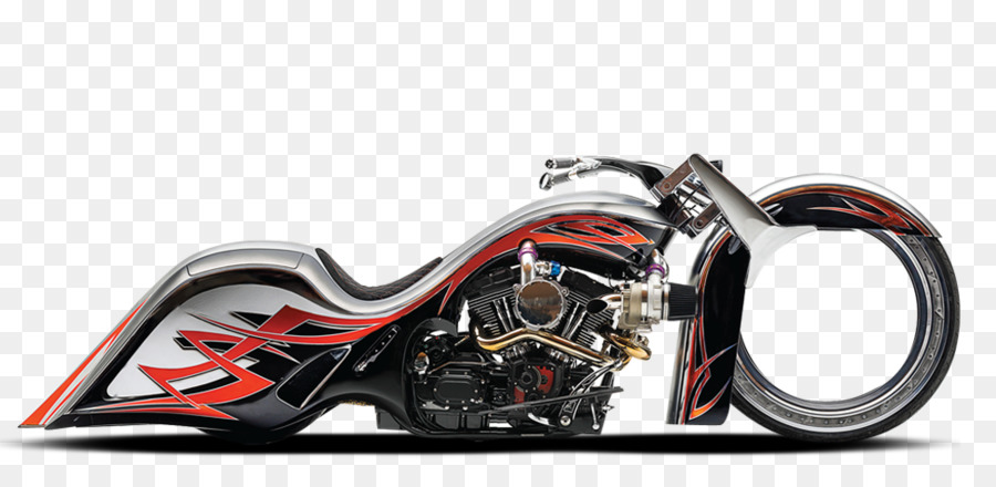 Benutzerdefinierte Motorrad auf Dem Rad, Harley-Davidson - Motorrad