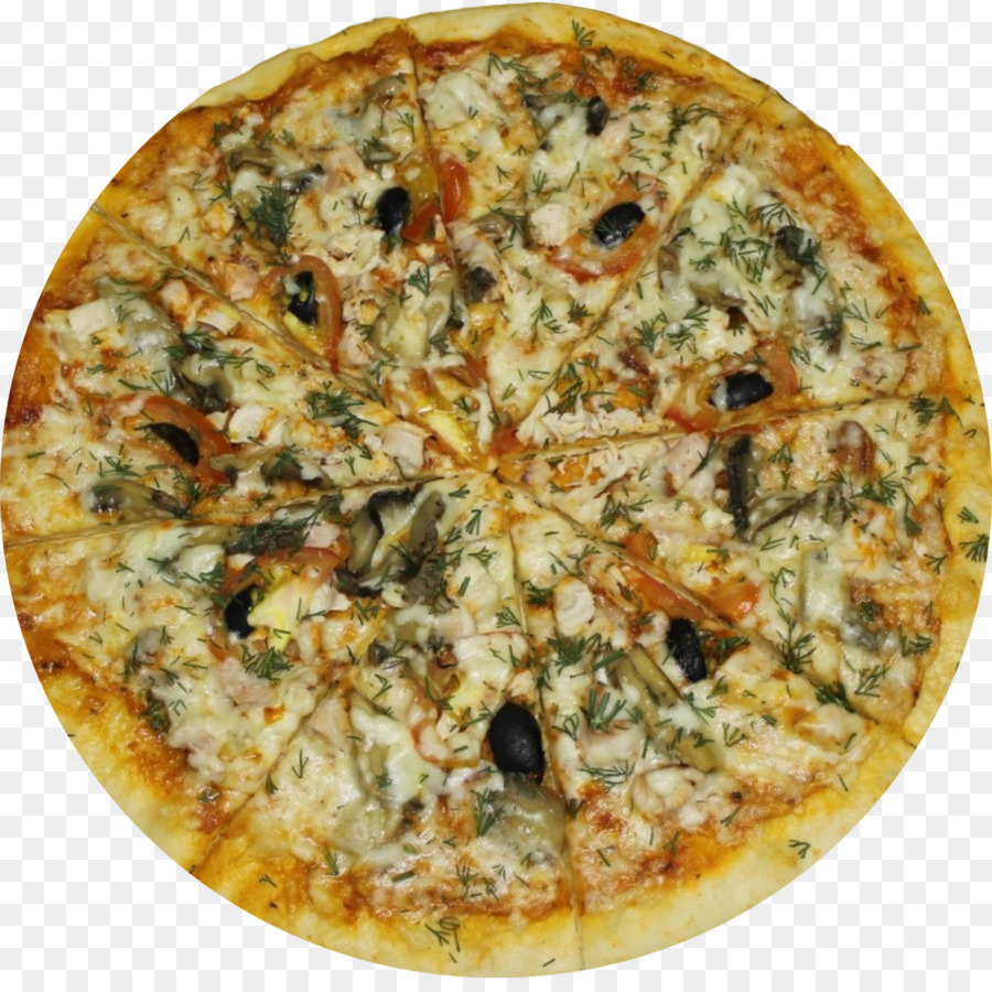 Pizza in stile californiano Pizza siciliana Cucina siciliana Formaggio pizza - Pizza