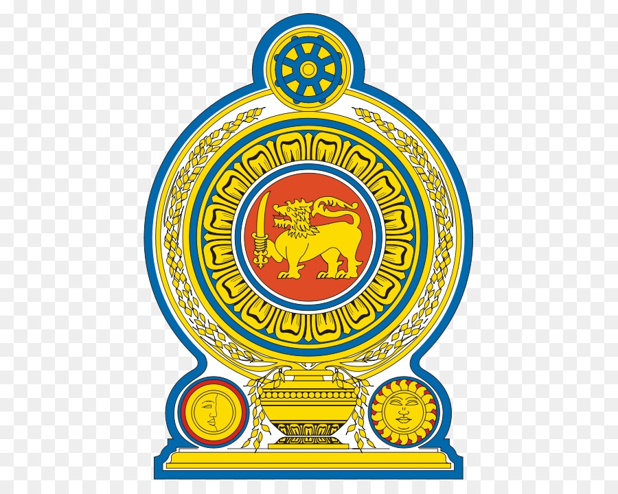 Emblema dello Sri Lanka Governo dello Sri Lanka emblema Nazionale dello Sri Lanka Mori - Emblema dello Sri Lanka
