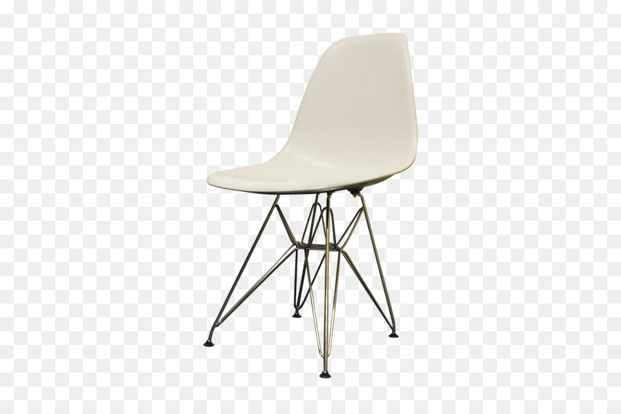 Eames Fiberglass Armchair von Charles und Ray Eames Weiß - Stuhl