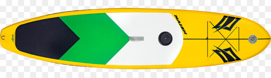 Standup Paddleboarding Yellow