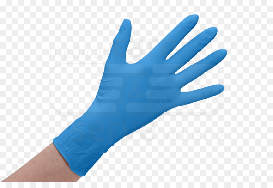 Daumen Ziffer Zeigefinger, Hand, Medizinische Handschuhe - Gummihandschuh