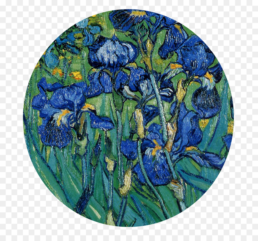 Schwertlilien Van Gogh self-portrait 