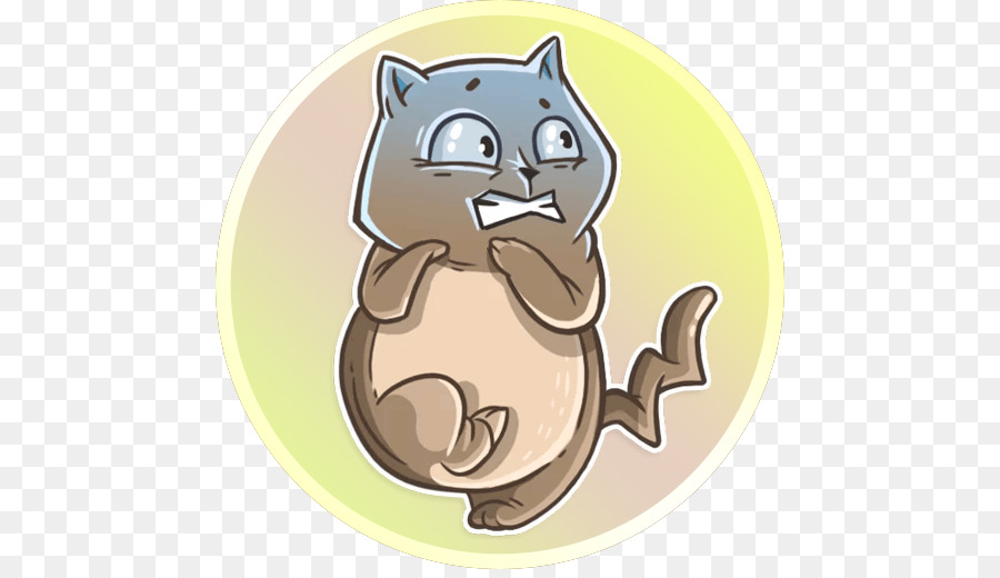 Râu Mèo Sticker Động Vật Có Vú Bức Điện - con mèo