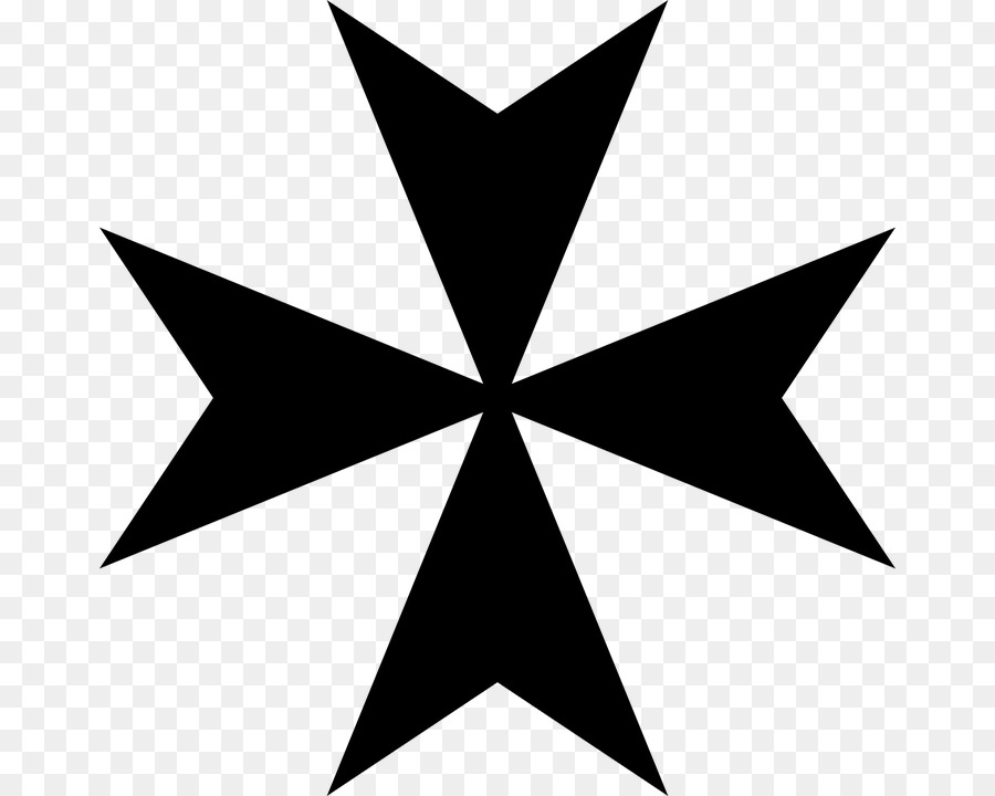 Croce di malta Malta Simbolo della croce Cristiana - croce cristiana