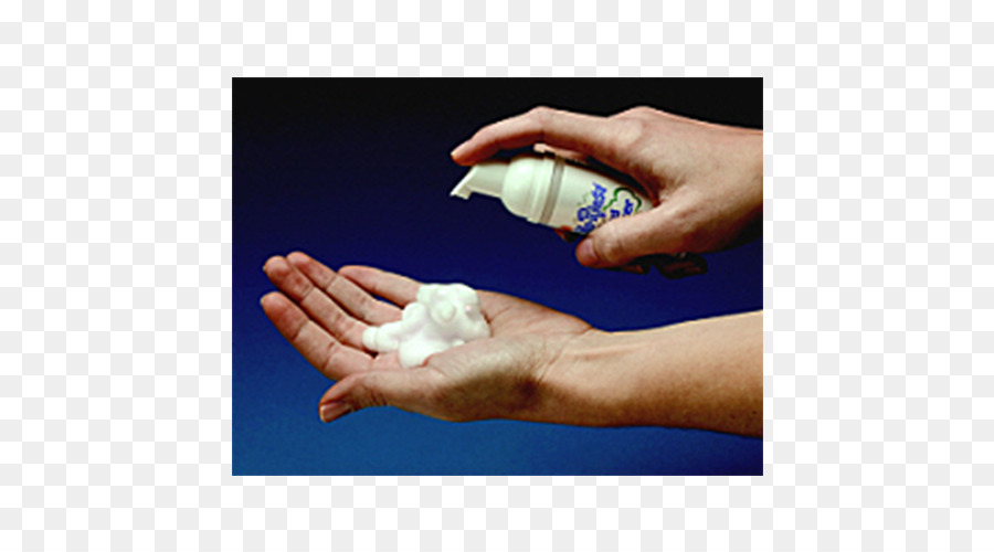 Nagel-Hand-Modell Medizinische Handschuhe Daumen Alkohol - Hand Sanitizer