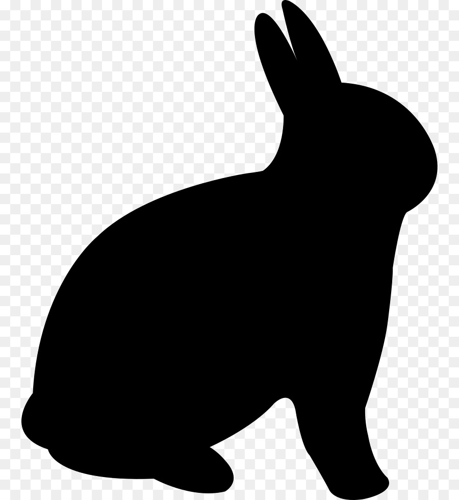 Coniglio Silhouette del Cane da Lepre - coniglio