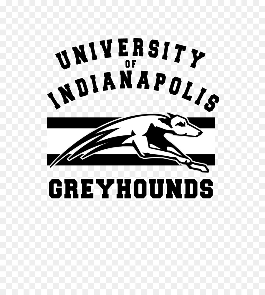 University of Indianapolis-Logo Carnivora Marke Schriftart - Indianapolis Greyhounds Football