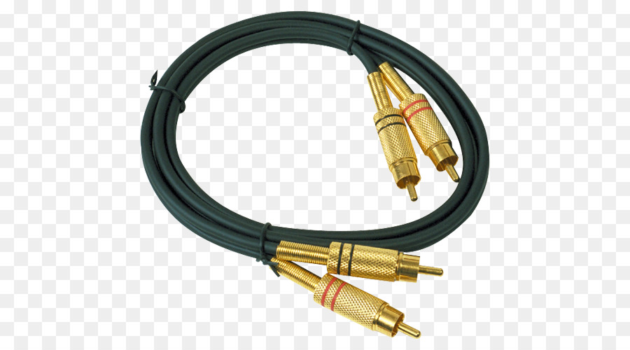 Cinch-Stecker Koaxial-Kabel-Elektro-Kabel-Sprecher-Draht-Netzwerk-Kabel - Cinch Stecker