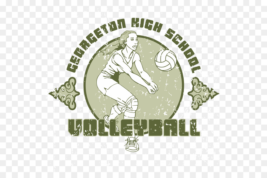 Logo Label Marke Schriftart - Volleyball Setter